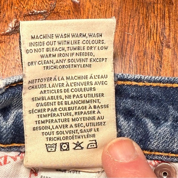 AO.LA Alice & Olivia Amazing Highrise Girlfriend Slim Cropped Jeans 27 - Picture 14 of 14